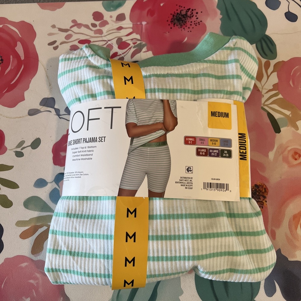 LOFT Bike Short Pajama Set